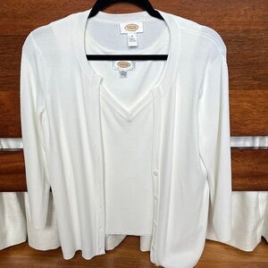 Talbots Cardigan set
